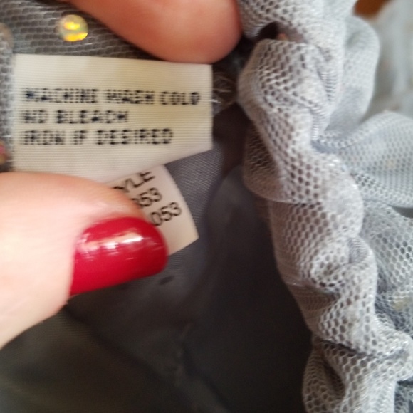 GRAY TUTU SKIRT - Picture 8 of 8